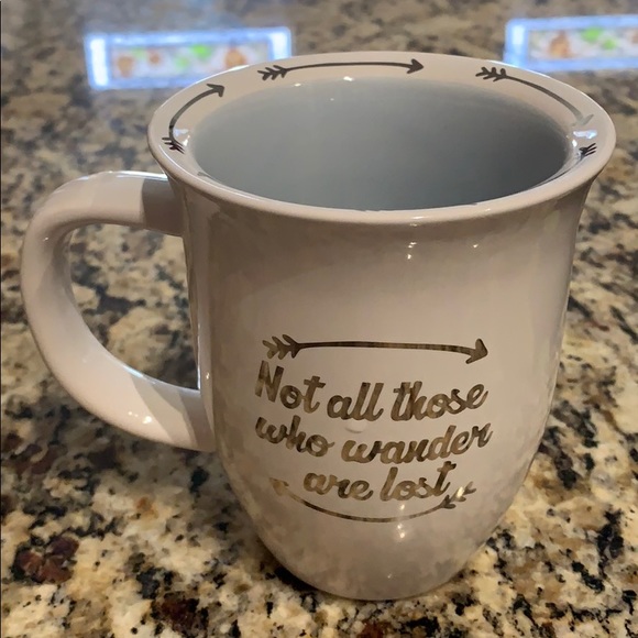 Cool coffee mug. Not all those who wander are lost - Picture 3 of 4
